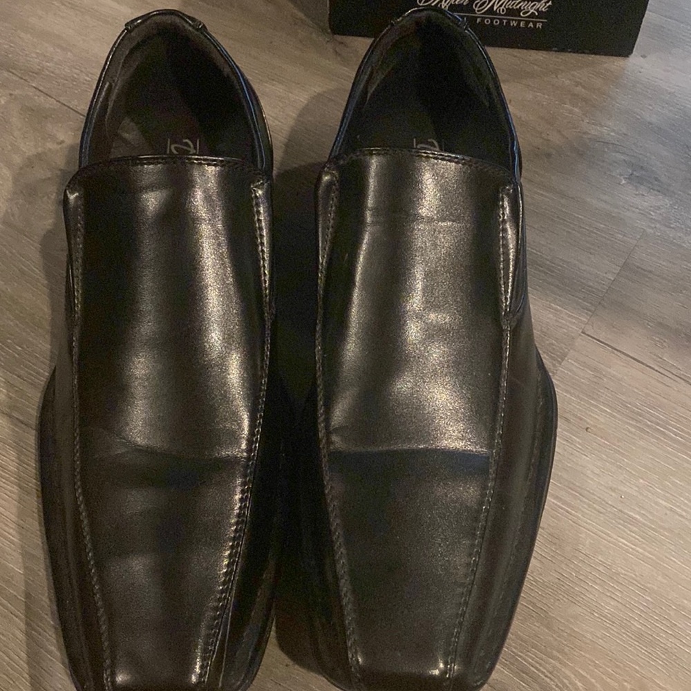 Black David Stone Dress Shoes